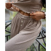 Mariel Beige pajama suit