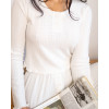 Mariel White pajama suit