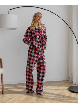 Vanessa Red-Blue pajama suit Vanessa Red-Blue pajama suit