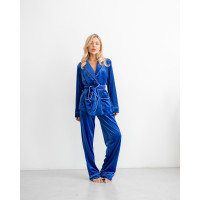 Eva Blue pajama suit