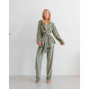 Eva Pistachio pajama suit