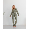 Eva Pistachio pajama suit