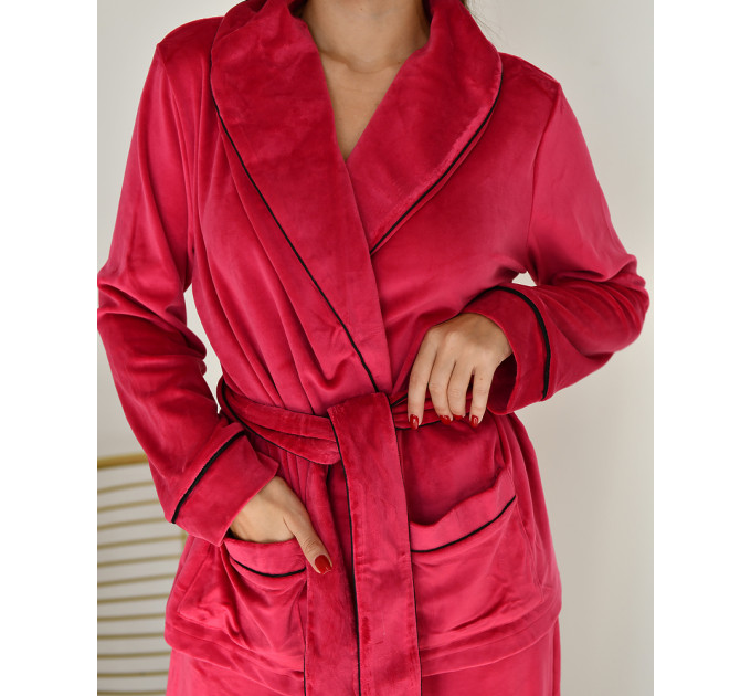 Eva Red pajama suit