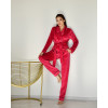 Eva Red pajama suit