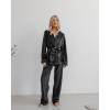 Eva Black pajama suit