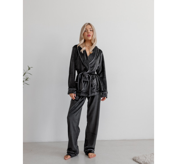 Eva Black pajama suit